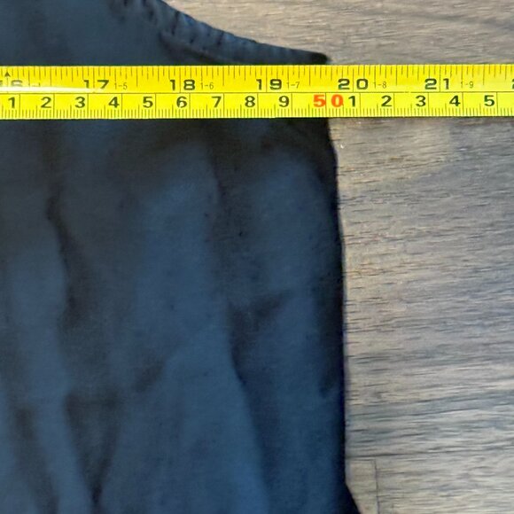 Eileen Fisher Silk Blouse Womens Medium Black Elegant Layer - Picture 6 of 6